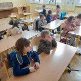 Návštěva dětí z mateřské školy Kyšice v ZŠ